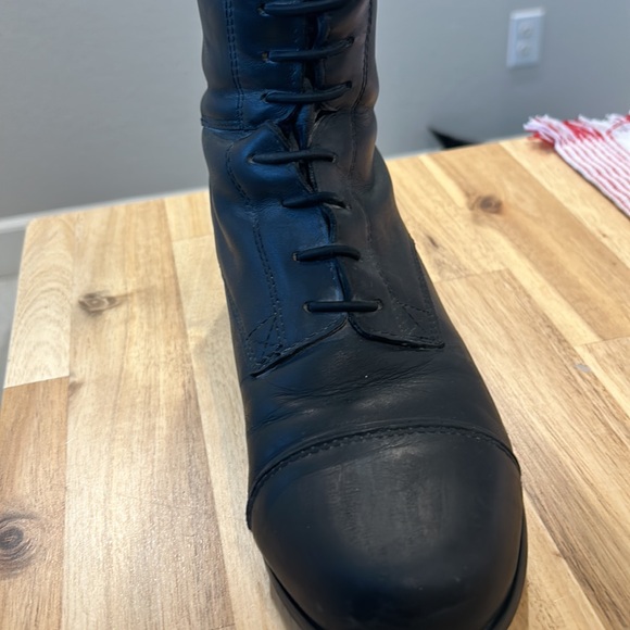 Black ariat tall boots zip ups - Picture 5 of 6